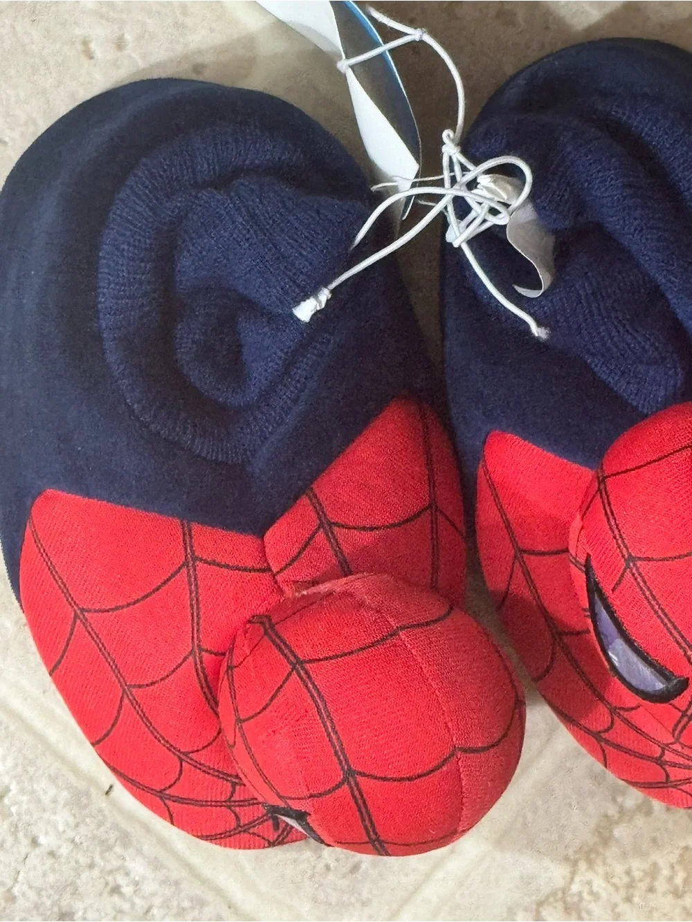 Marvel Kids Spider man Slippers. Size 7-8. Brand new with tags